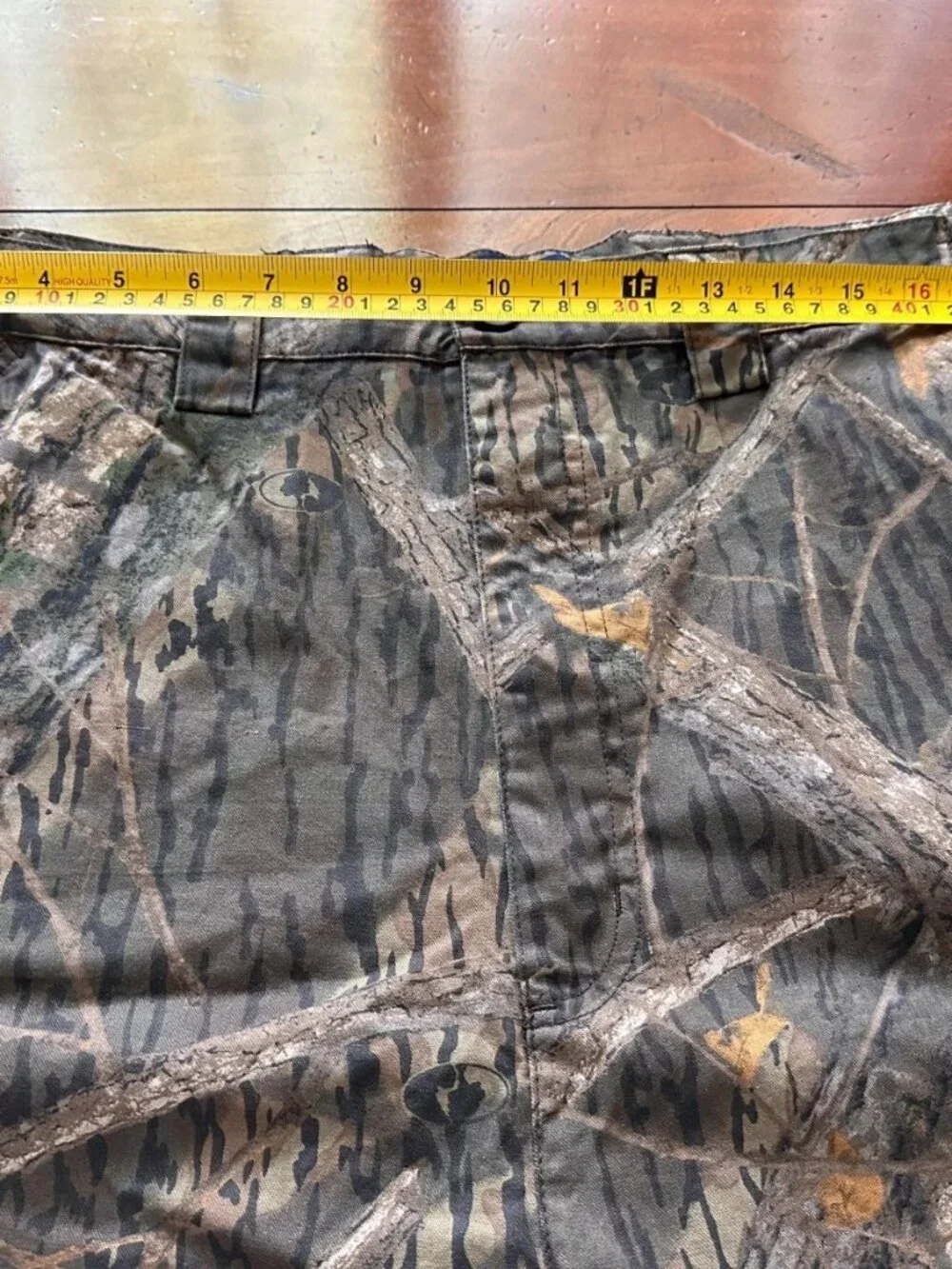 Shadow Brand Mossy Oak Camo Cargo Pants Mens XL 100% Cotton Hunting Outdoor